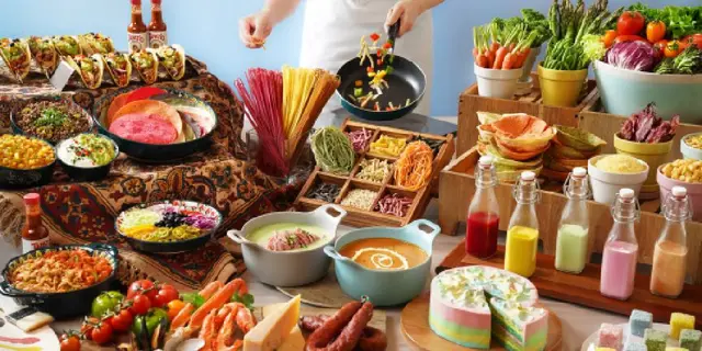 正價9折 主菜餐牌 藝彩廚自助午餐及晚餐