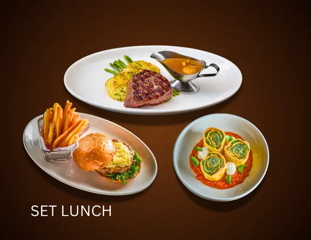 MOOO’s Set Lunch $85起