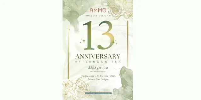 Timeless Delights | AMMO 13th Anniversary Tea Set
