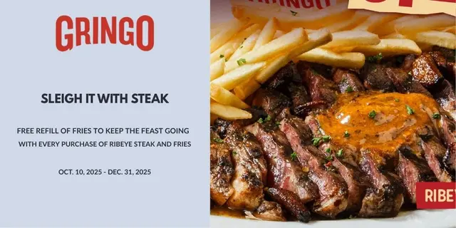 SLEIGH IT WITH STEAK