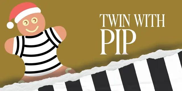 跟薑餅人Pip 一起穿間條可享7折優惠！