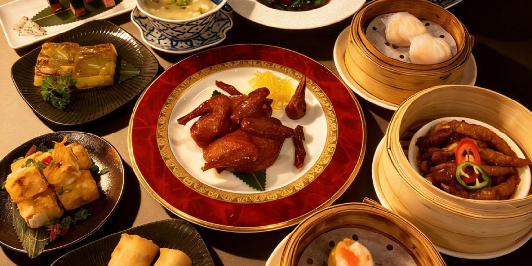 [For 2] Upgraded Cantonese Dim Sum Set Lunch for 2 [Tea Charge and ...